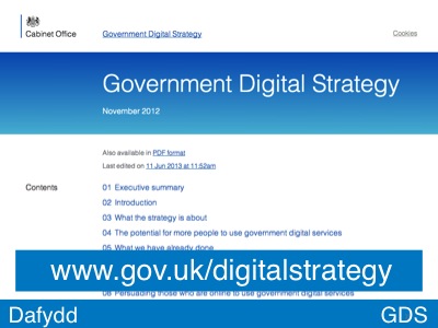 Government digital strategy