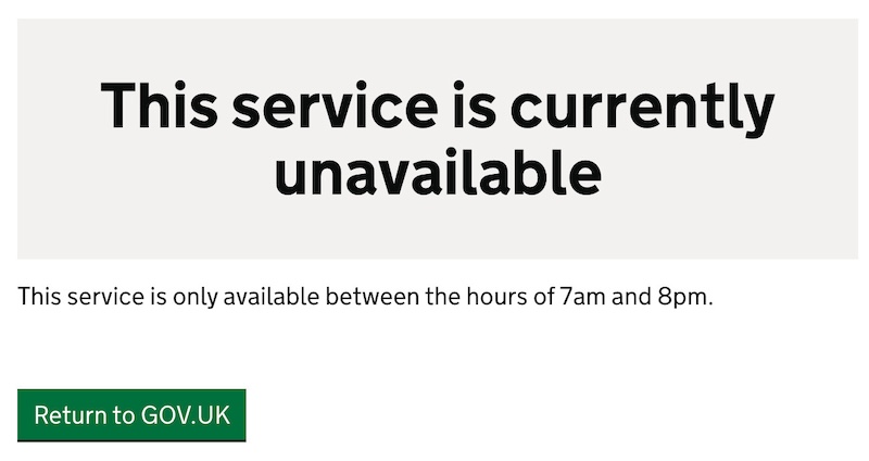 Every few months or so, somebody asks on social media why a particular DVLA digital service is turned off over night. Why is it, in the 21st century, 