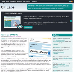 CF Labs website